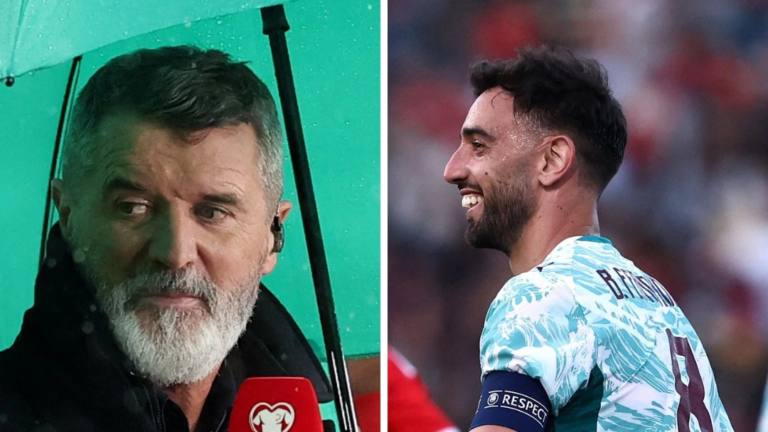 Manchester United captain Bruno Fernandes and Roy Keane have buried the hatchet after a candid chat