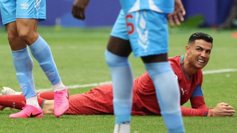 Is age catching up? Cristiano Ronaldo blank as Portugal held DR Congo 1-1