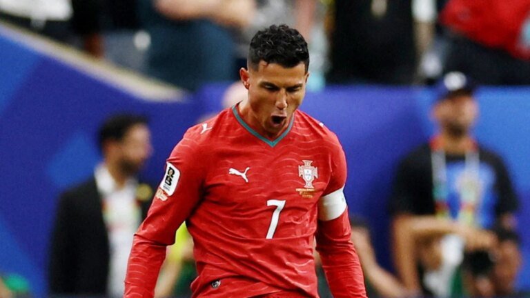 Cristiano Ronaldo silences critics to become first player to score in 6 World Cups