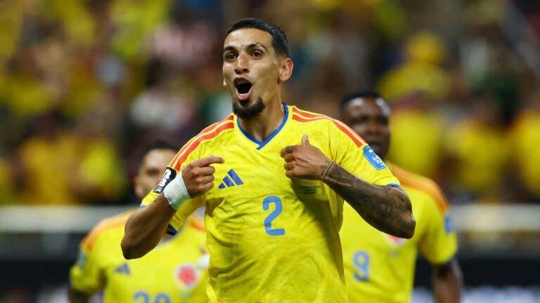 World Cup: Munoz sends Colombia into knockout stages with tight win over DR Congo