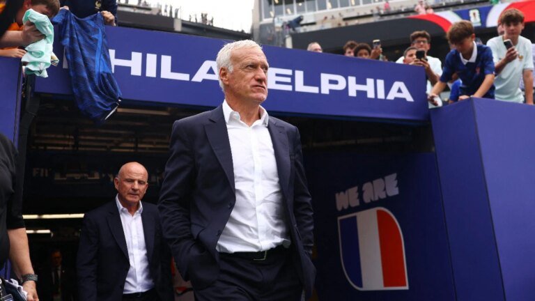France coach Didier Deschamps will miss the clash with Norway after his mother’s death