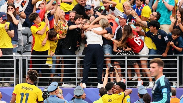 Fans in tears, coach in wife’s arms: Ecuador’s World Cup celebrations go viral
