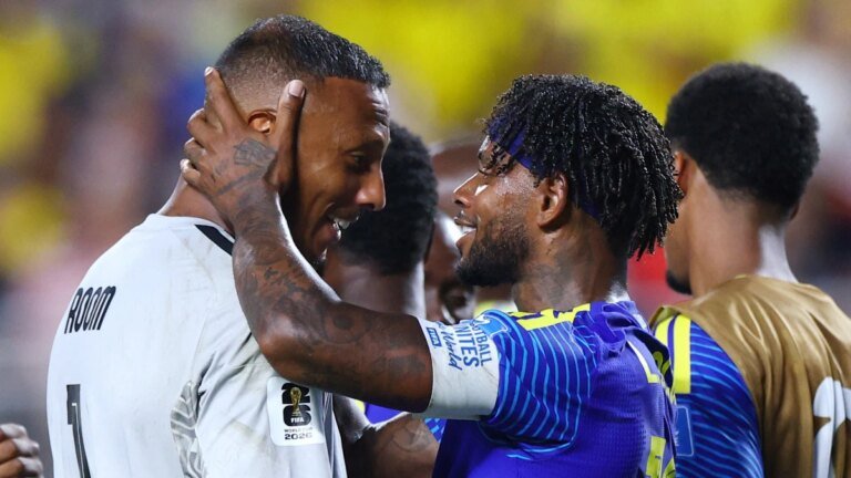Superman Eloy Room inspires Curacao to first ever World Cup point against Ecuador