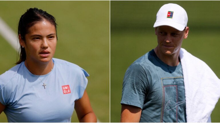 Wimbledon: Emma Raducanu withdraws, Sinner fit again ready to battle the heat