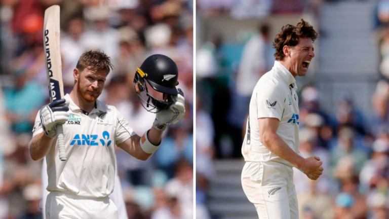 ENG vs NZ 2nd Test Day 2: Glenn Phillips, Matt Henry spin England at the Oval