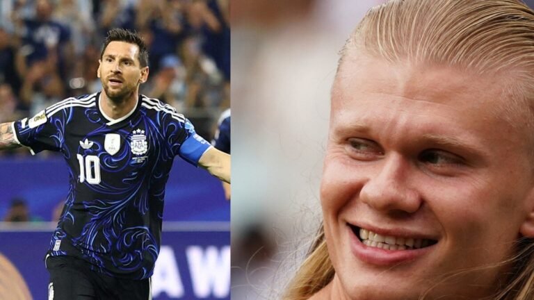Haaland dropped a message from cheeky Messi as Argentina remain unbeaten at the World Cup