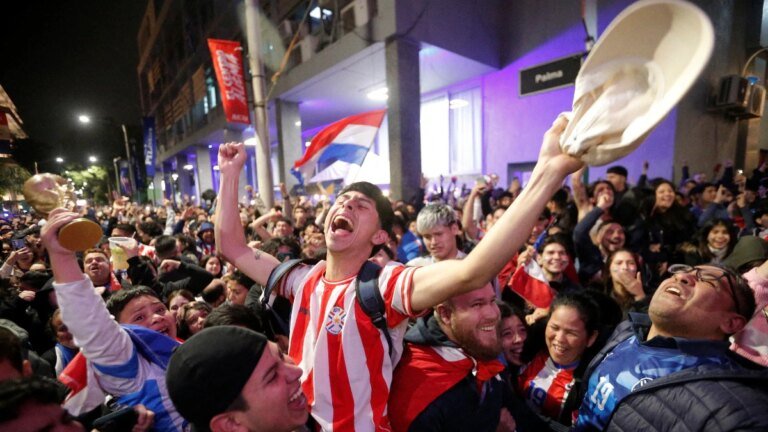 Paraguay celebrates historic World Cup victory against Germany with public holiday