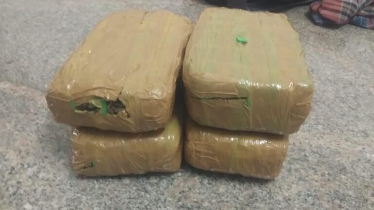 GRP seizes 12 kg of ganja at Jolarpet railway station