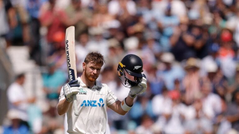 Shades for Archer, history for New Zealand: Glenn Phillips completes century tallies