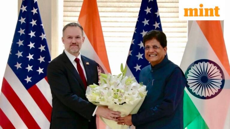 ‘Very, very close’ to historic trade deal with India, senior US official says as Goyal, Greer meet for key talks | Today’s news