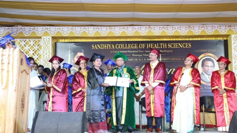 Sandhya College is organizing a graduation day