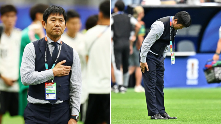 Japan coach, players bow apologetically to fans as Brazil end World Cup dream