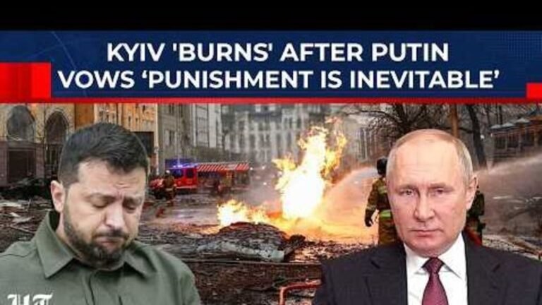 Russia-Ukraine War: Moscow launches deadly large-scale attack on Kiev, kills 13, injures 100 | Today’s news