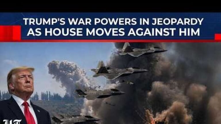 Trump lashed out at Democrats and GOP rebels as House approves measure to curb his war powers amid Iran talks | Today’s news
