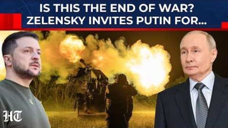Russia-Ukraine war: Putin rejects Zelensky’s offer to meet, calls his letter ‘crude’ after May 22 drone attack | Today’s news