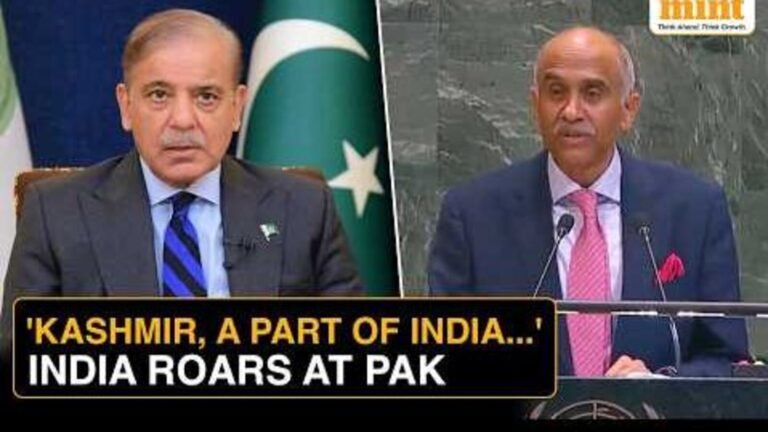 Indian envoy slams Pakistan at UNGA for raising J&K issue, says Kashmir is integral part of India | Today’s news