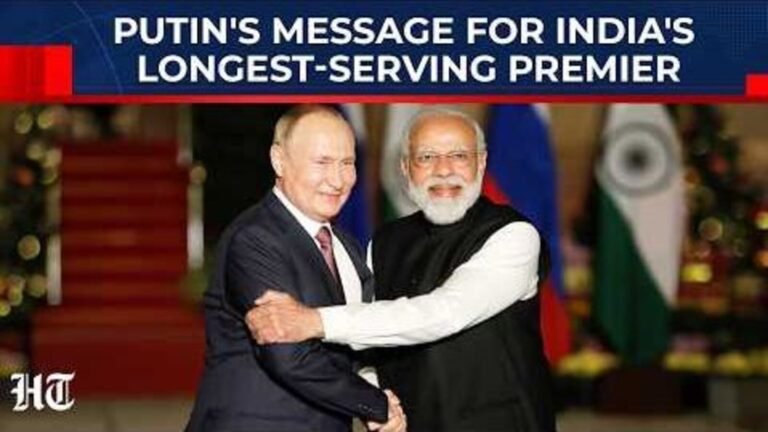 Donald Trump congratulates India’s “longest-serving” Prime Minister Narendra Modi, calling him a “strong, healthy and wise man” | Today’s news