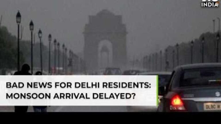 When will Monsoon reach Delhi in 2026? Will the capital get flooded? Here’s what we know | Today’s news