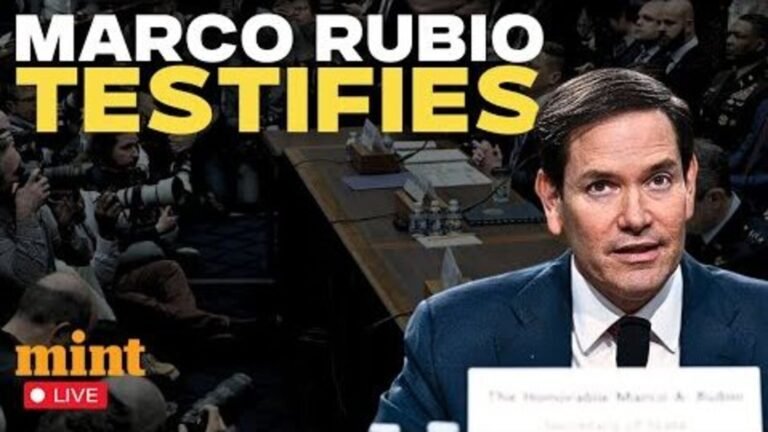 Rubio is set to testify before Congress for the first time since the US-Iran war amid scrutiny of Trump’s diplomatic efforts | Today’s news
