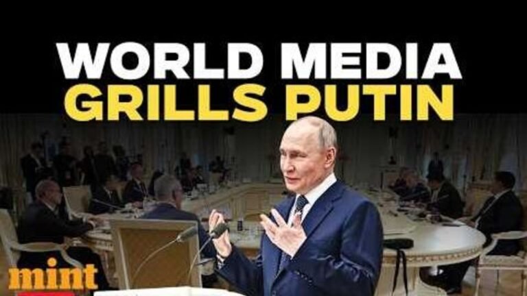 Putin says US pressure on Modi to cut ties with Russia ‘harmful’ as $100bn trade target looms | Today’s news