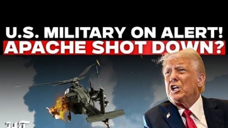 US Apache helicopter pilots who went down in Strait of Hormuz are fine, Trump says; Iran has not yet claimed responsibility | Today’s news