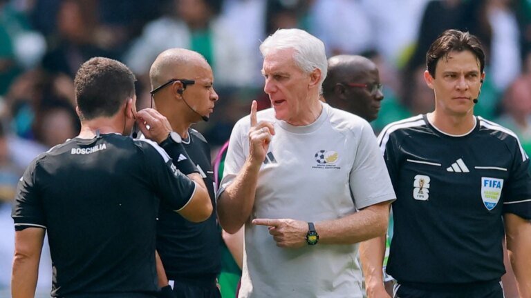South Africa coach unhappy with red card after crushing loss against Mexico