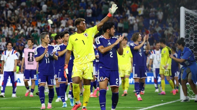 The first Asian team to score four goals at the World Cup as Japan beat Tunisia on a historic night