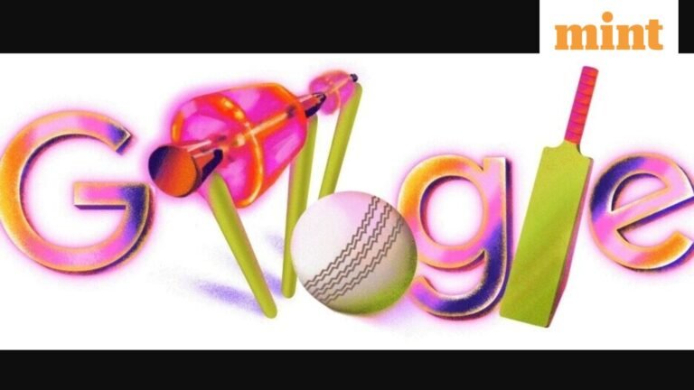 Google Doodle launches ICC Women’s Cricket World Cup 2026 with colorful cricket-themed artwork | Today’s news