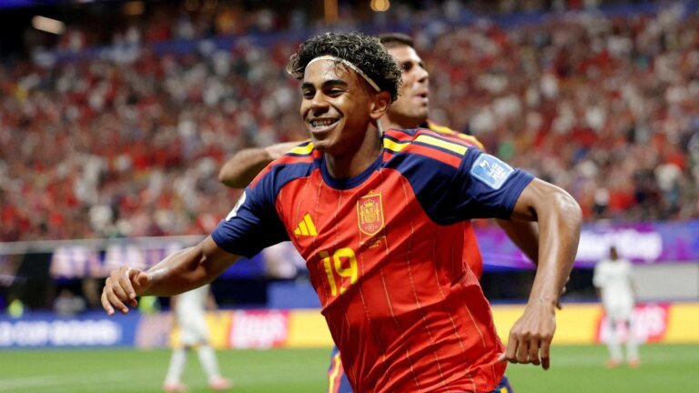 Lamine Yamal steals the show as Spain roar back to life with 4-0 rout of Saudi Arabia