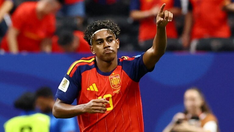 After watching the 2022 World Cup in class, Lamine Yamal is relishing a dream debut goal