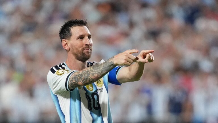 Magical Messi sinks Algeria with a hat-trick to equal the all-time goalscoring record