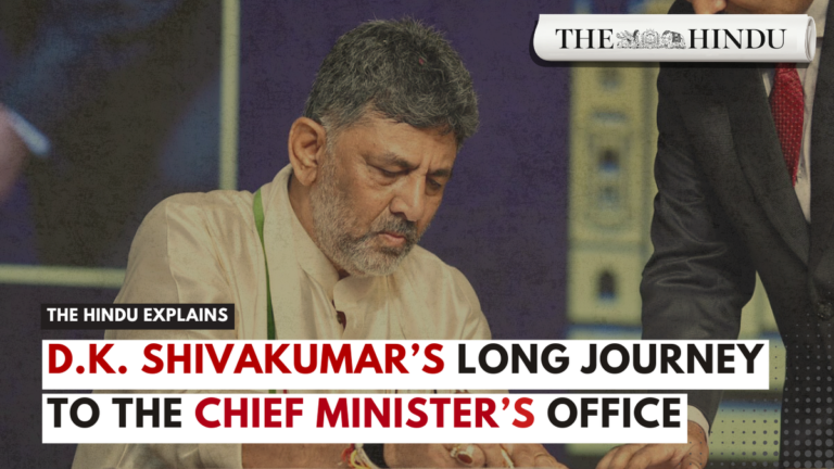 Explained | How DK Shivakumar eventually became the Chief Minister of Karnataka
