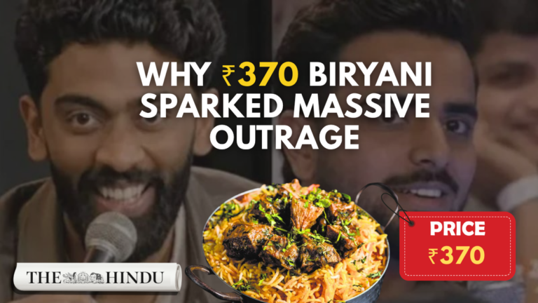Watch: The ₹370 Biryani Row: What Really Happened