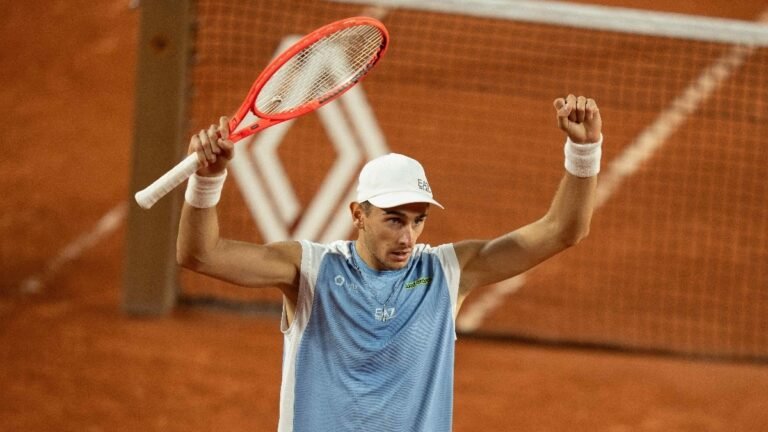 Arnaldi outlasts Tiafoe in 5-hour epic to complete historic Italian trio in Paris