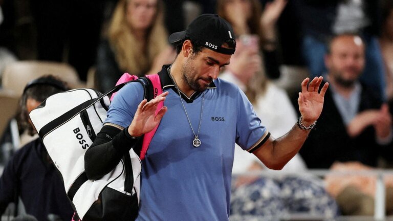 I’m tired of retirement: Devastated Matteo Berrettini opens up on Parisian hearts