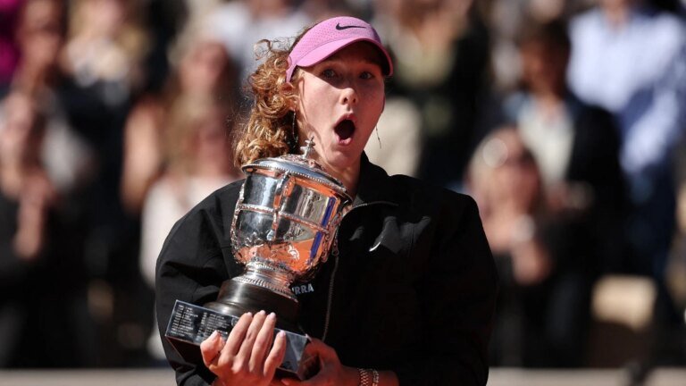 Mirra Andreeva lifts French Open trophy twice in hilarious prank: Video