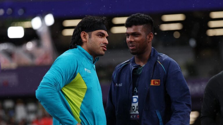 Neeraj Chopra is not surprised by the rapid rise of Sri Lanka’s Rumesh Pathirage