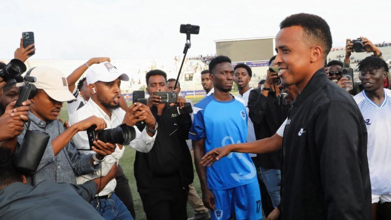 A Somali referee is banned from the World Cup to officiate a major European fixture