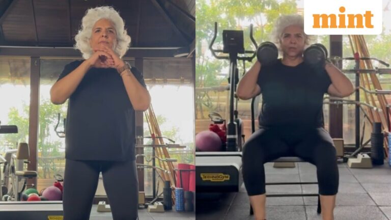 Hrithik Roshan’s mother Pinkie Roshan’s workout at 70 proves why strength training is essential for healthy aging | Today’s news