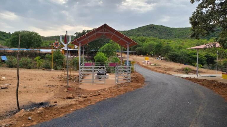 A forest road connecting tribal villages, temple mounds with plains along the Vellore-Tirupattur border
