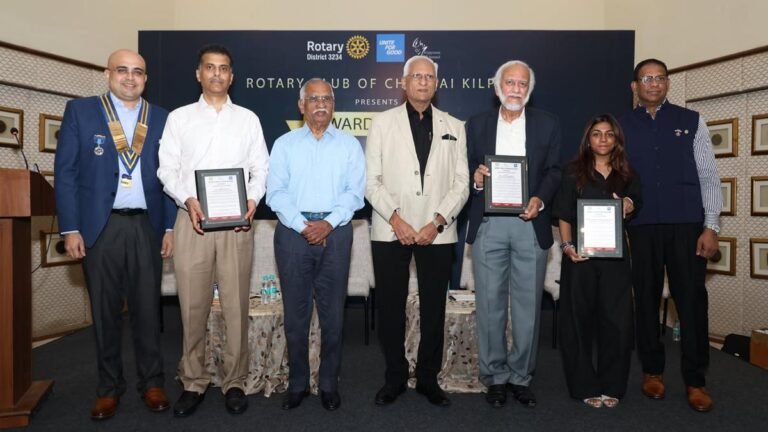 Rotary club honors more than 18 personalities for various achievements