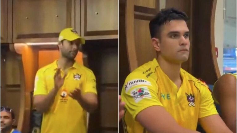 Arjun Tendulkar lit up the T20 Mumbai League and earned a huge standing ovation in the dressing room