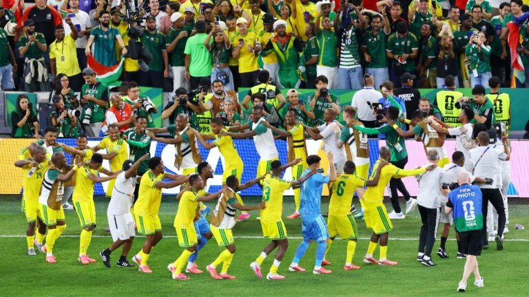 FIFA World Cup: South Africa fight back against the odds to reach historic knockout qualification