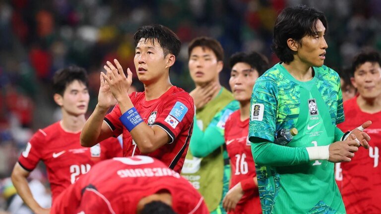 South Korea’s coach resigned after exiting the World Cup as President Lee berated