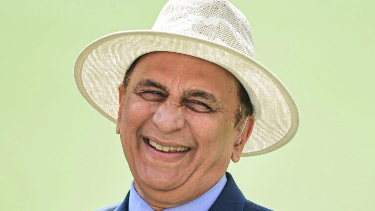 Sunil Gavaskar stops speech to answer wife’s call, delights Mumbai crowd