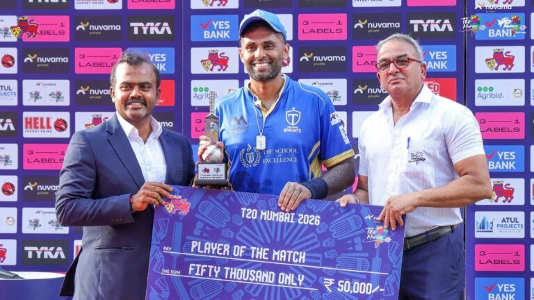 Dropped from T20I squad, Suryakumar Yadav sends reminder with Mumbai T20 League blitz