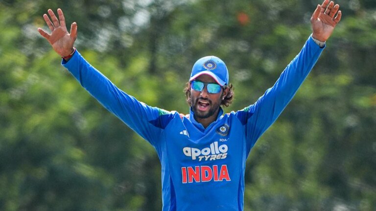 Raaj Tilak: India Captain corrects his mistake in Sri Lanka