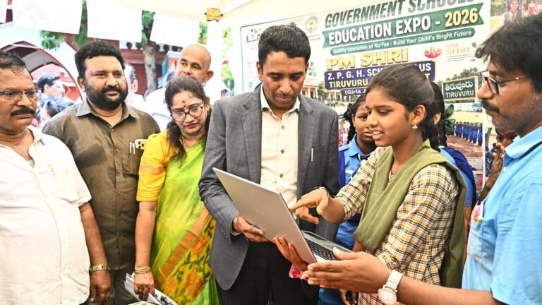 NTR District Collector appeals to the public to send their wards to the Govt. schools