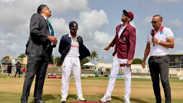 West Indies vs Sri Lanka 1st Test Day 1: Current Scores and Updates from Antigua