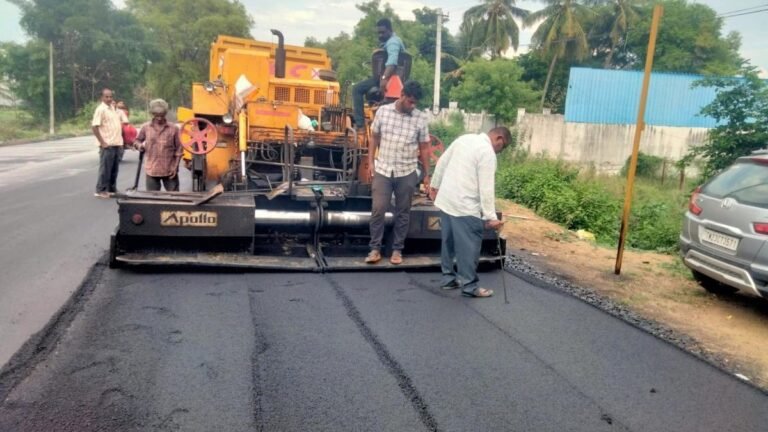 A key stretch near Katpadi on the Pallikonda-Gudiyatham road has been widened to avoid accidents